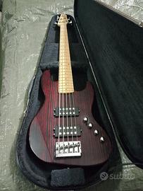 Basso elettrico 5 corde liuteria