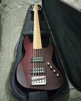 Basso elettrico 5 corde liuteria