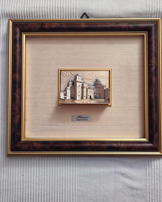 Bassotilievo in argento 800 Castello Estense FE