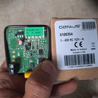 RC 433 mhz RICEVITORE A INNESTO GENIUS