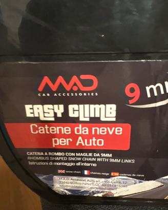 Catene da neve MAD Easy Climb 9 mm con valigetta