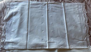 Lenzuola ricamate a mano