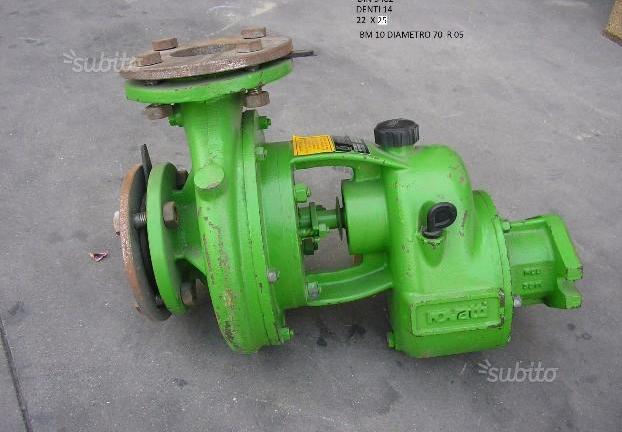 Pompa rovatti con moltiplicatore motocoltivatore