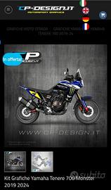  Kit  grafiche Yamaha T7