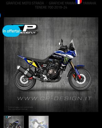  Kit  grafiche Yamaha T7