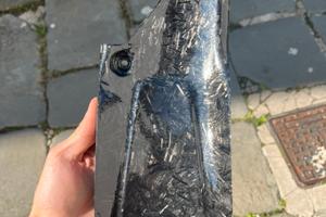 Paraspruzzi ktm husqvarna gasgas carbonio forgiato