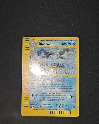 Blastoise Holo expedition 4/165 