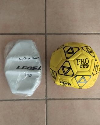 Soccer ball + Volley ball 