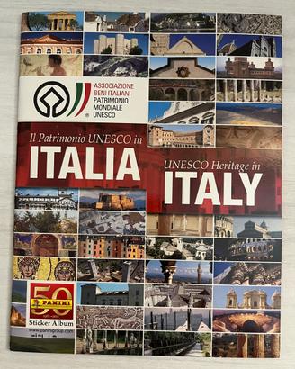PATRIMONIO UNESCO - ALBUM PANINI COMPLETO