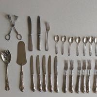POSATE ARGENTO anni 30/60 31 pezzi
