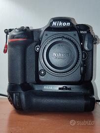 Nikon D500 + Battery grip Meike