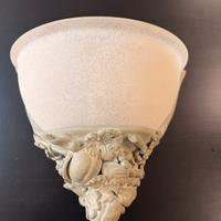 Applique a foglia Shabby Chic - Pezzo unico