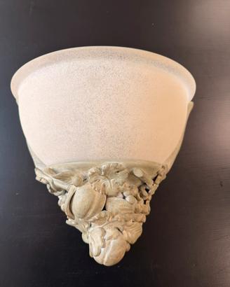 Applique a foglia Shabby Chic - Pezzo unico