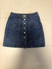 Minigonna jeans Stradivarius tg.38-xs