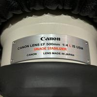 Canon EF 500mm f/4 L IS USM