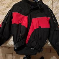 Giubbino piu guanti moto