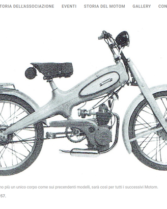 Motom 50 Bacchetta D'Epoca- 1957