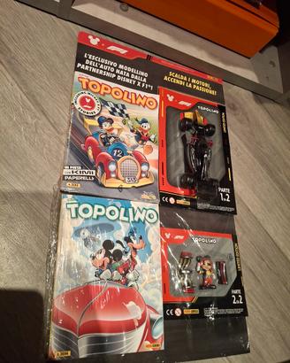 Topolino 3693 + 3694 con F1 