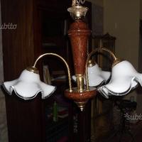 Lampadario Vintage 3 luci