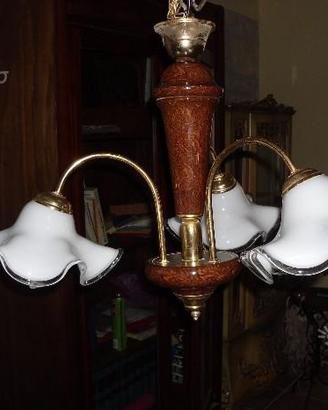 Lampadario Vintage 3 luci