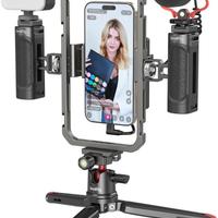 SMALLRIG Stabilizzatore x Smartphone con accessori