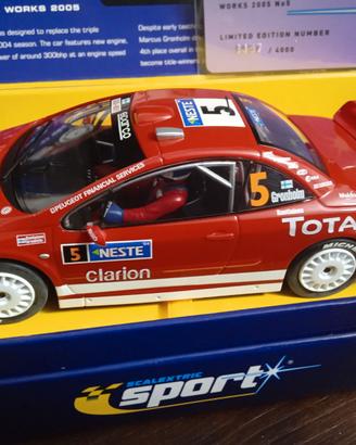 Slotcar Scalextric  Peugeot 307 Rally 4wd nuova