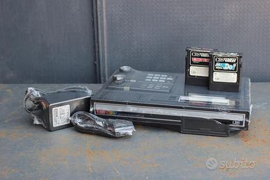 Console ColecoVision con 2 giochi testata e funzio