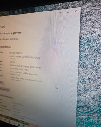 pc i5-2300 4gb di ram 128g SSD