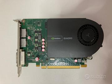 Scheda video NVIDIA QUADRO 2000 1 GB