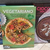 3 libri -  vegetariano cioccolato pesce GRIBAUDO 