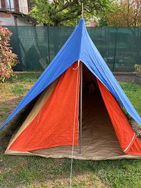 Tenda canadese vintage 2 posti-completa
