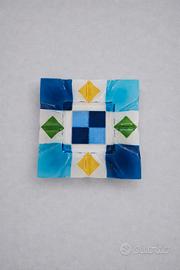 Centrotavola-Posacenere in vetro di Murano 