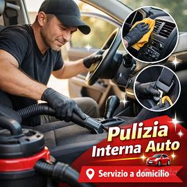 Aspirazione e Pulizia Interna Auto – A Domicilio