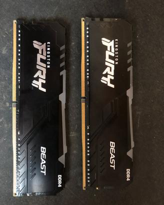 Ram Kingston Fury beast DDR4 16Giga