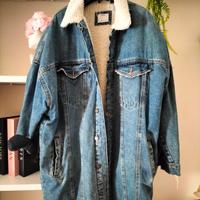  Giacca di jeans invernale,calda e spessa