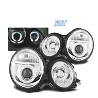 FARI OCCHI ANGEL MERCEDES W210 95-99 CROMATI