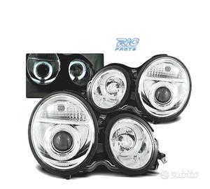 FARI OCCHI ANGEL MERCEDES W210 95-99 CROMATI