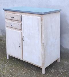 Vintage modernariato dispensa credenza