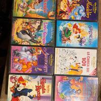 Lotto VHS Disney originali – 18 pezzi totali