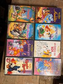 Lotto VHS Disney originali – 18 pezzi totali