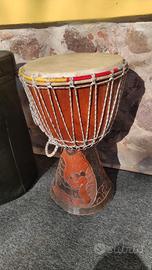 djembe africano con custodia