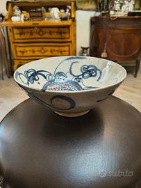 Antica Ciotola Ceramica Orientale annamese Sometsu