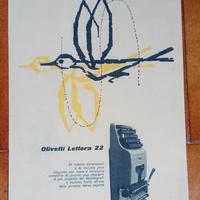 Olivetti modernariato design vintage grafica epoca