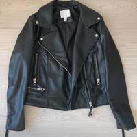 Giubbotto biker effetto pelle H&M