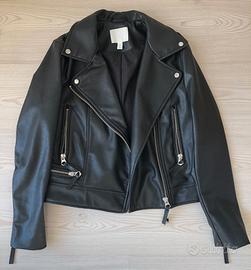 Giubbotto biker effetto pelle H&M