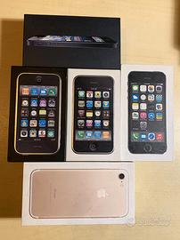 Lotto Iphone Apple usati con scatole