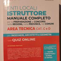 Manuale Istruttore Concorsi pubblici Architetti