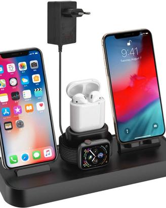 Caricatore a induzione per iPhone e iWatch - NUOVO