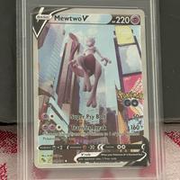 Pokemon card psa 9 eng Mewtwo V Pokémongo 2022 #72
