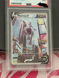 Pokemon card psa 9 eng Mewtwo V Pokémongo 2022 #72